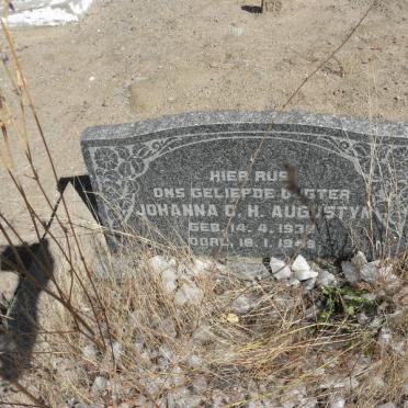 AUGUSTYN Johanna C.H. 1938-1958