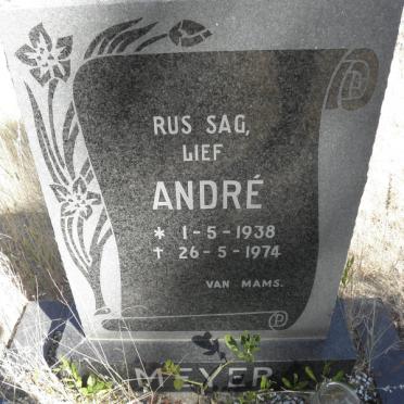 MEYER Andre 1938-1974