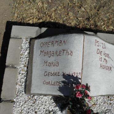 OPPERMAN Margaretha Maria 1929-2000