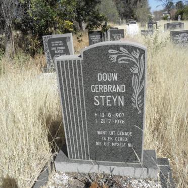 STEYN Douw Gerbrand 1907-1976