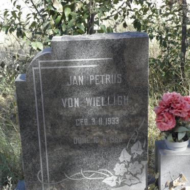 WIELLIGH Jan Petrus, von 1933-1988