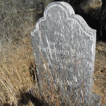 ZYL Pieter, van 1900-1940