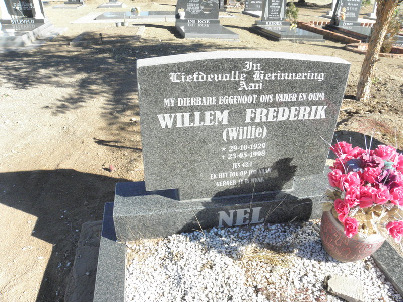 NEL Willem Frederik 1929-1998