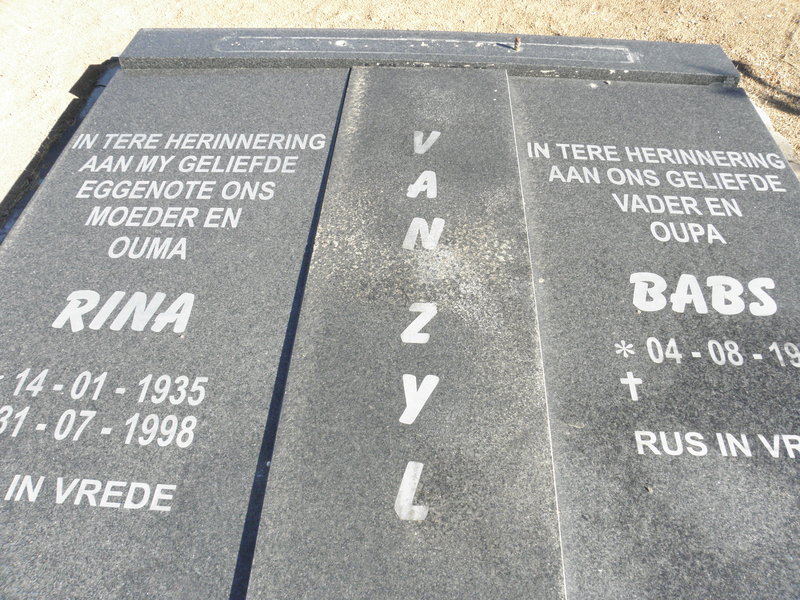 ZYL Babs, van 19?- &amp; Rina 1935-1998