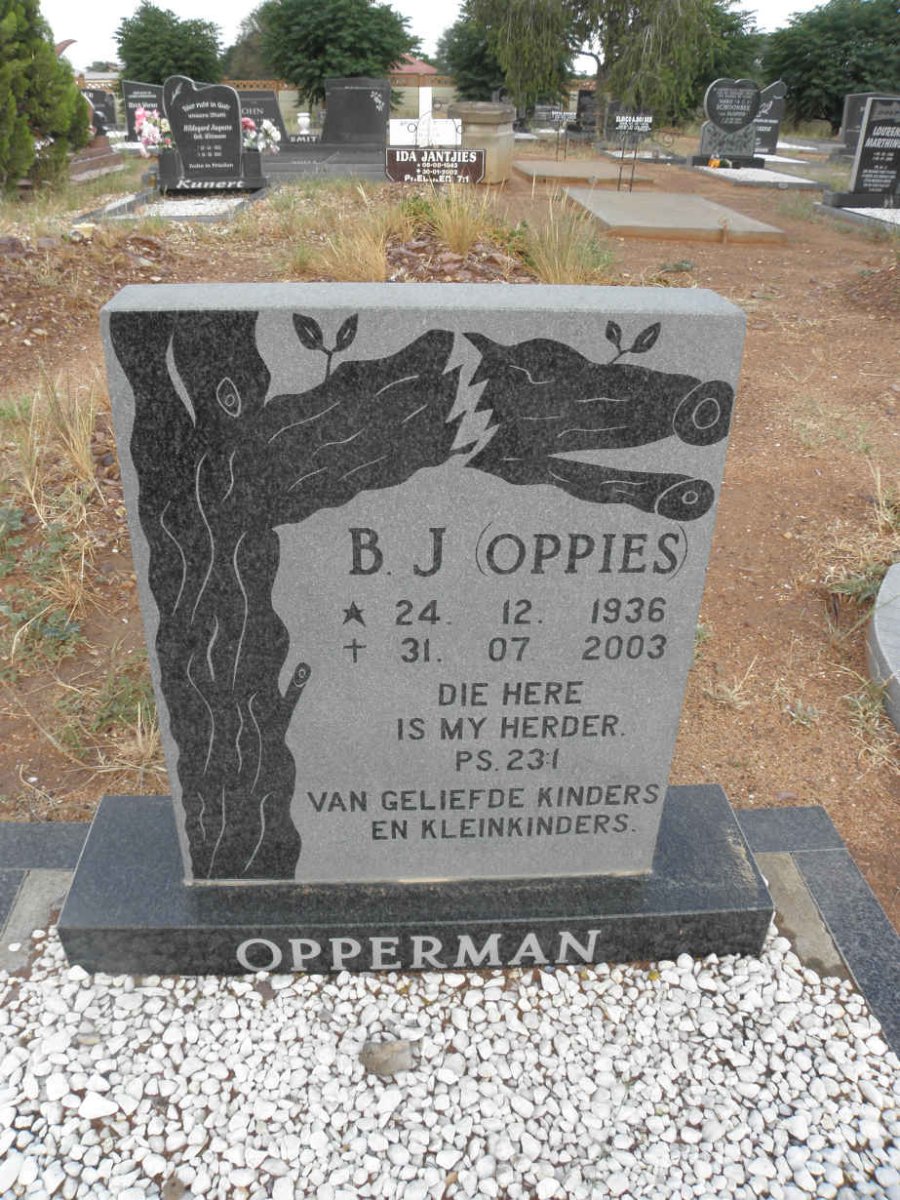 OPPERMAN B.J. 1936-2003