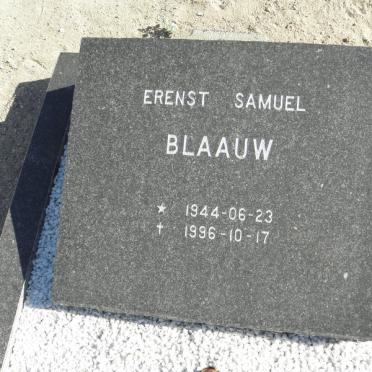 BLAAUW Erenst Samuel 1944-1996
