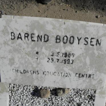 BOOYSEN Barend 1989-1993