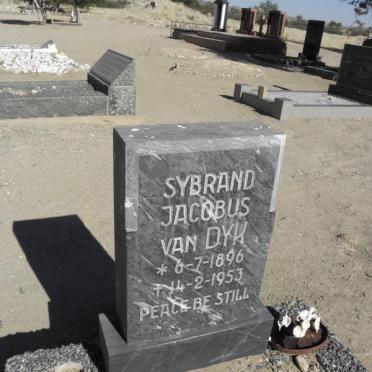 DYK Sybrand Jacobus, van 1896-1953