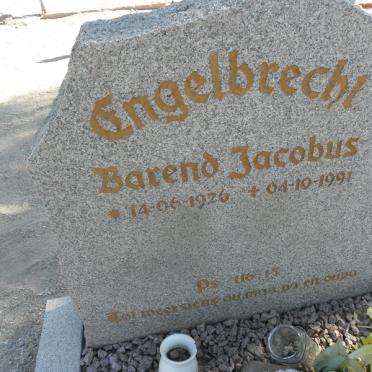 ENGELBRECHT Barend Jacobus 1926-1991