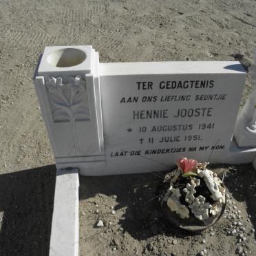 JOOSTE Hennie 1941-1951