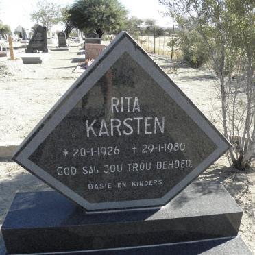 KARSTEN Rita 1926-1980