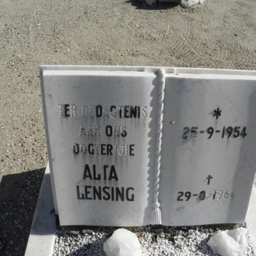 LENSING Alta 1954-1964