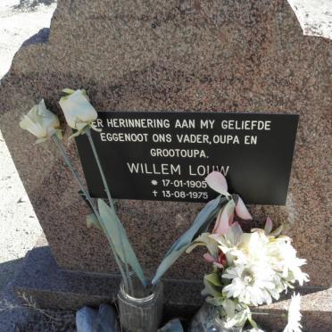 LOUW Willem 1905-1975