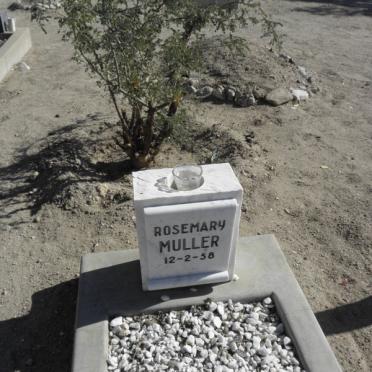 MULLER  Rosemary -1958