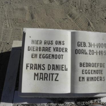 MARITZ Frans Daniel 1909-1957