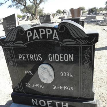 NOETH Petrus Gideon 1916-1979