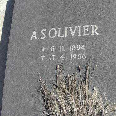 OLIVIER A.S. 1894-1966