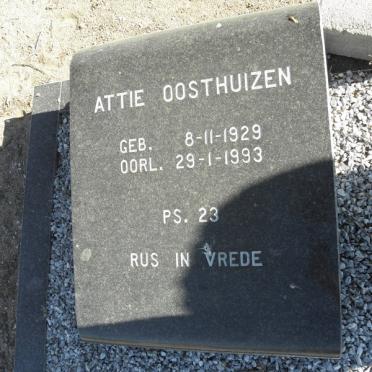 OOSTHUIZEN Attie 1929-1993