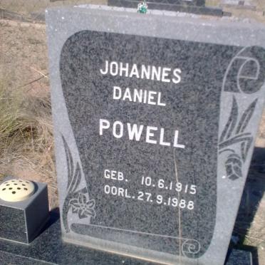 POWELL Johannes Daniel 1915-1988