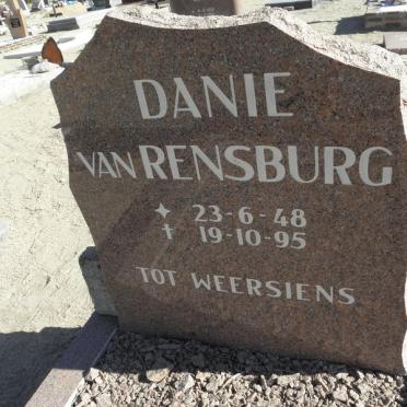 RENSBURG Danie, van 1948-1995