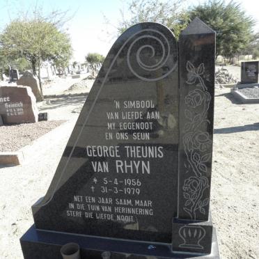 RHYN George Theunis, van 1956-1979