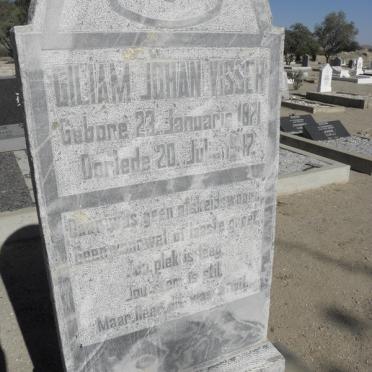 VISSER Giliam Johan 1871-1947