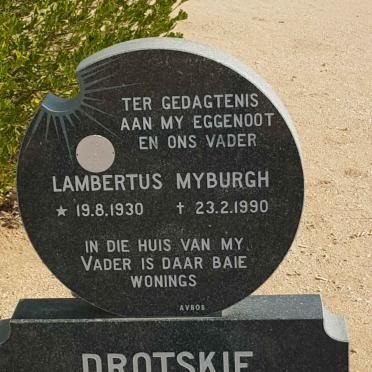 DROTSKIE Lambertus Myburgh 1930-1990