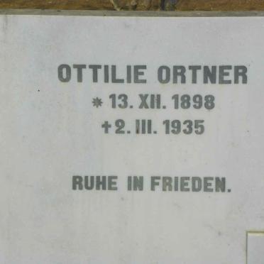 ORTNER Ottilie 1898-1935