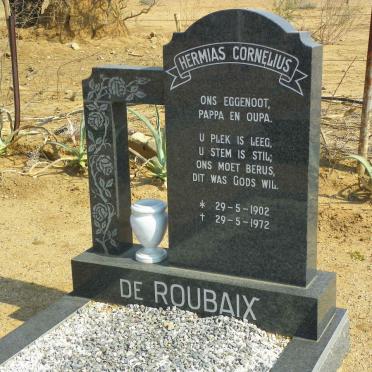 ROUBAIX Hermias Cornelius, de 1902-1972