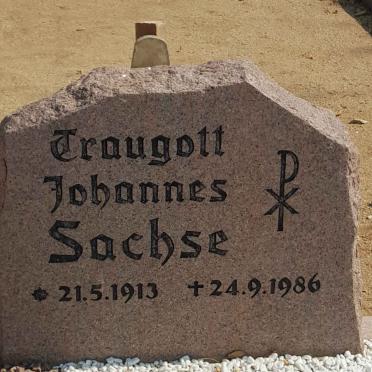 SACHSE Traugott Johannes 1913-1986
