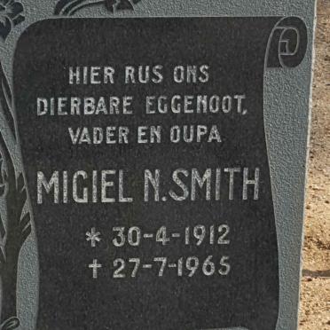 SMITH Migiel N. 1912-1965