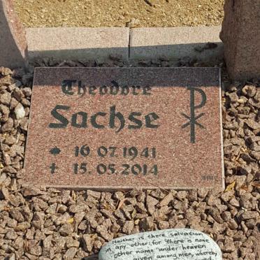 SACHSE Theodore 1941-2014