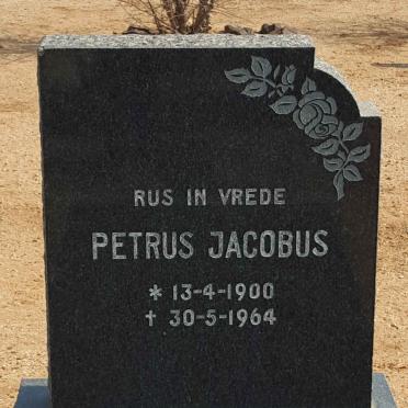 STADEN Petrus Jacobus, van 1900-1964