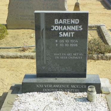 SMIT Barend Johannes 1934-1998