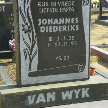 WYK Johannes Diederiks, van 1932-1995