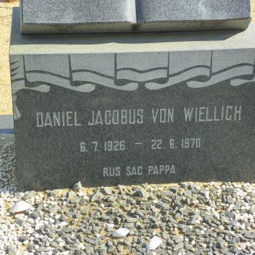 WIELLIGH Daniel Jacobus, von 1926-1970
