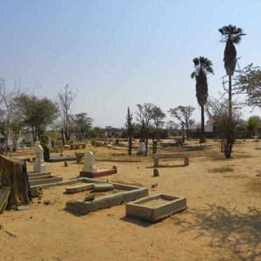 Namibia, OMARURU, Main cemetery