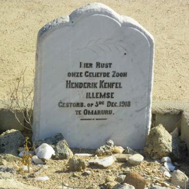 WILLEMSE Henderik Kenfel -1918