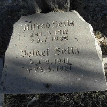SEITZ Alfred 1912-1982 :: SEITZ Volker 1941-1961
