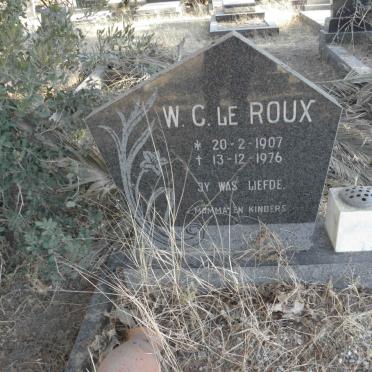 ROUX W.C., le 1907-1976
