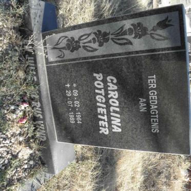 POTGIETER Carolina 1964-1989