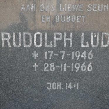 LÜDIK Rudolph 1946-1966