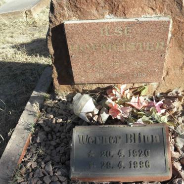 HOFMEISTER Ilse 1922-1989 :: BLINN Werner 1920-1996