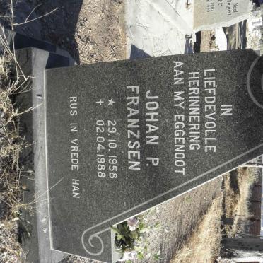 FRANZSEN Johan P. 1958-1988