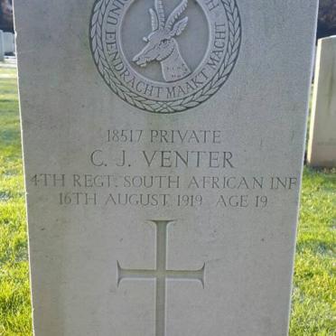 VENTER C.J. -1919