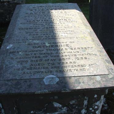 United Kingdom, Wales, CARMARTHEN, Alltwalis, Village cemetery