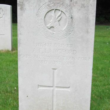 LANGFORD A.F. -1918