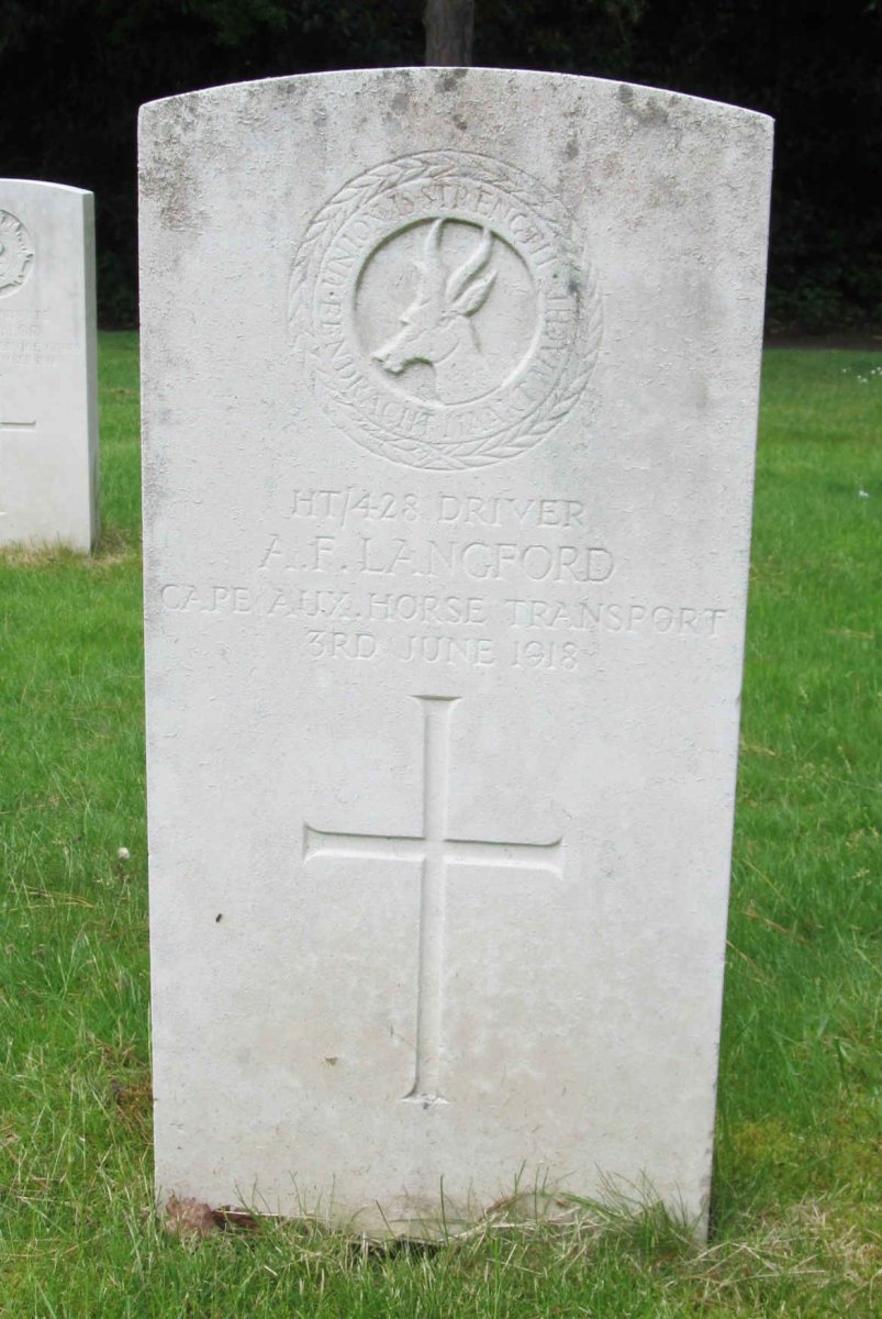 LANGFORD A.F. -1918