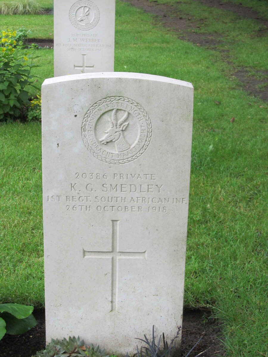 SMEDLEY K.G. -1918