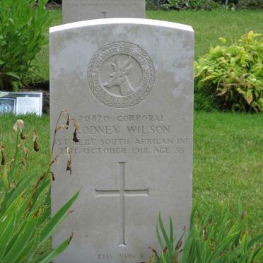 WILSON Rodney  -1918
